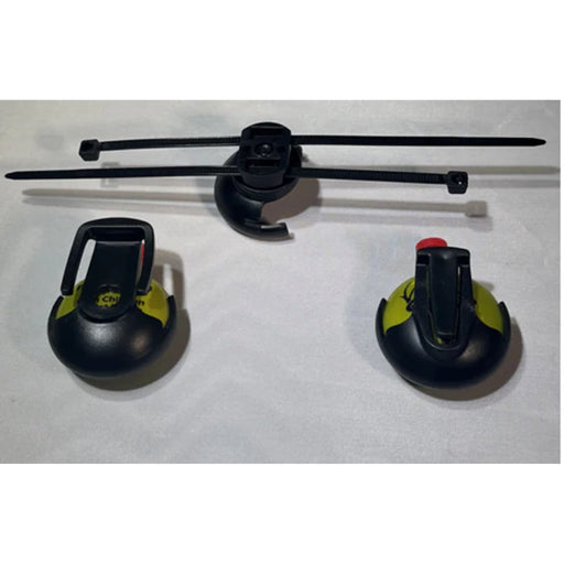 Nilch'i wind indicator set, back view