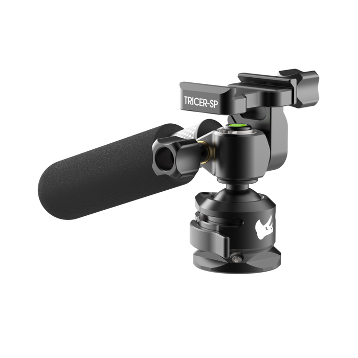Tricer-SP hybrid head mounted on tripod