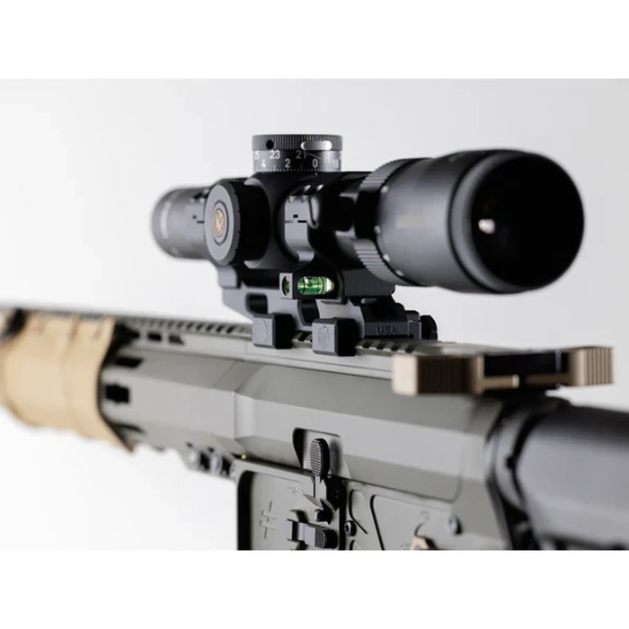 Ruff's Precision Bravo Series integrated co-linear bubble level