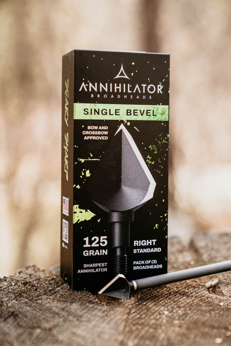 Annihilator Single Bevel 125 Gr. Broadheads
