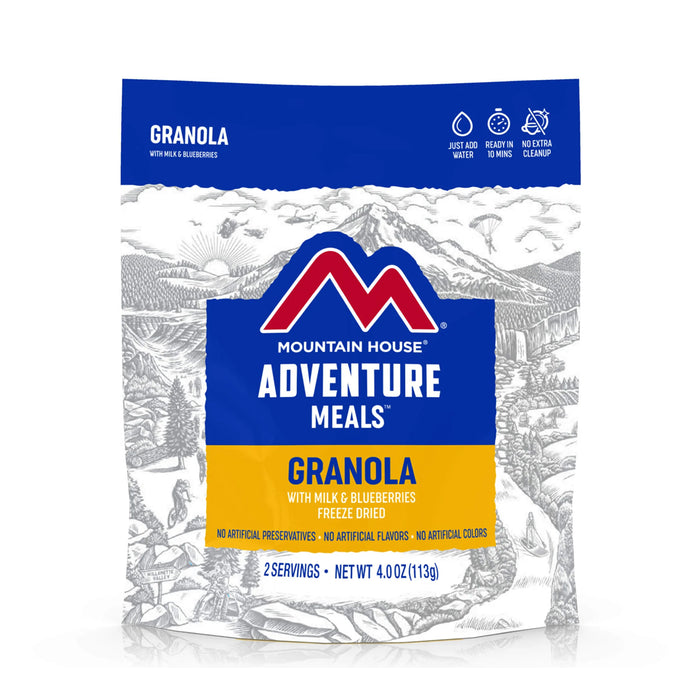 Mountain House Granola with Milk and Blueberries - Pouch