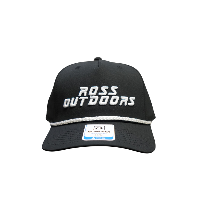 Ross Performance Richardson 258 Black w/ White Rope
