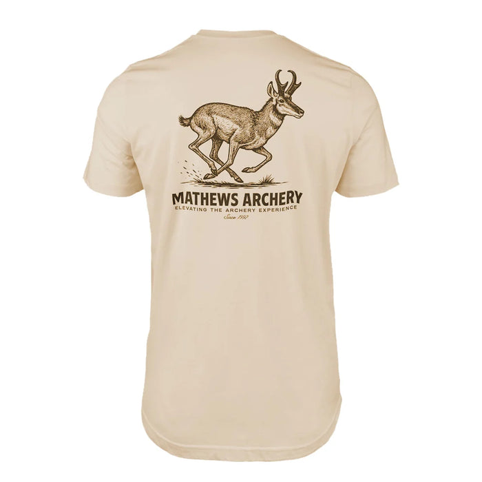Mathews Antelope Tee back graphic