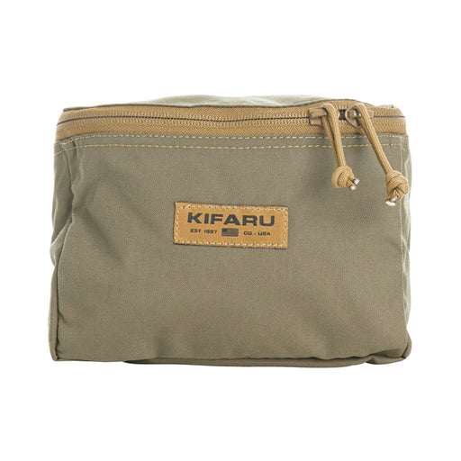 Kifaru Belt Pouch medium in Ranger Green front view