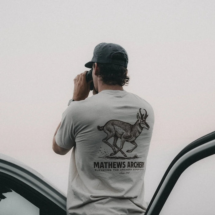 Mathews Antelope Tee worn
