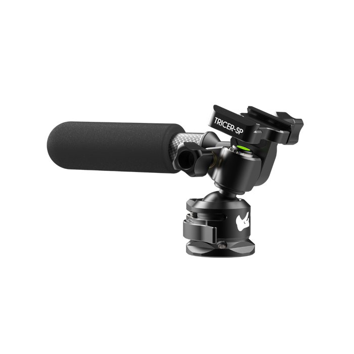 Tricer-SP hybrid ball and pan head