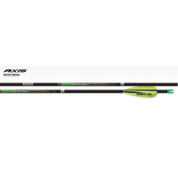 Easton Axis 4mm Match Grade Long Range 6 Pack Arrows