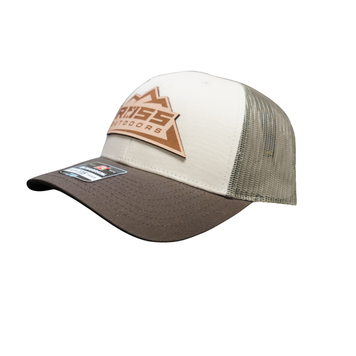 Ross Outdoors Richardson 115 Tri Tan/Loden/Brown Logo Hat