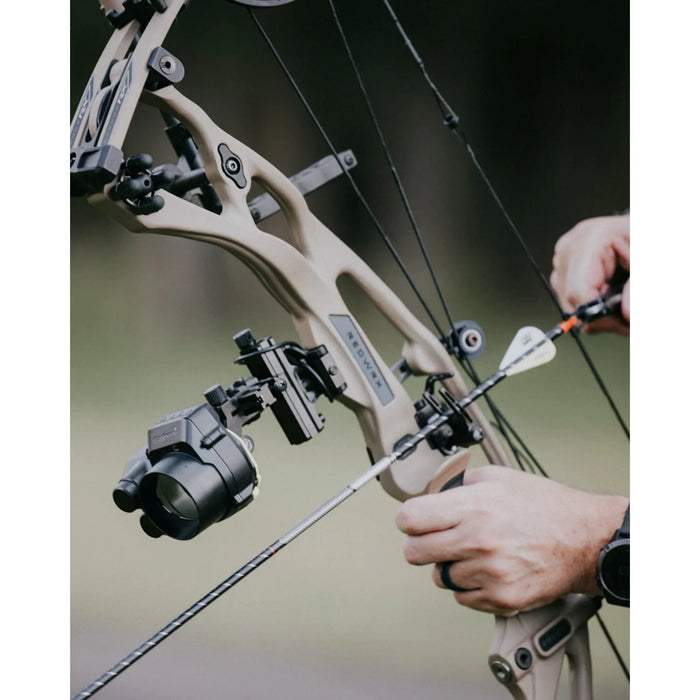 Garmin Xero A1i Pro Hoyt Edition bow sight in use in the field