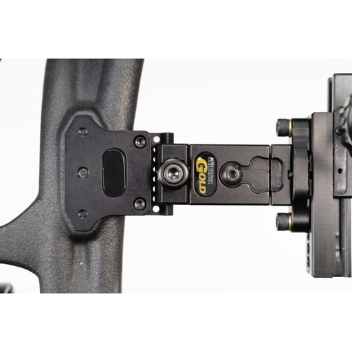 Black Gold Quick Link AST mounted on a Hoyt bow