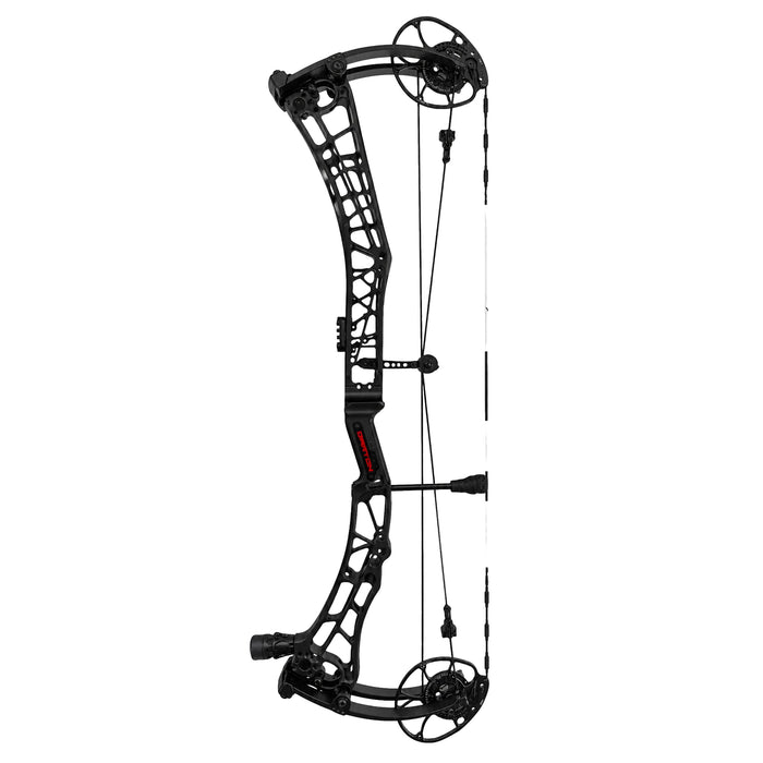 Darton TriTech 31 compound bow in black side view