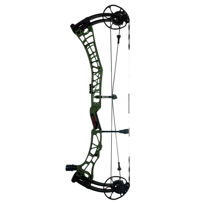 Darton TriTech 31 compound bow in OD Green side view