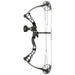 Diamond Atomic youth compound bow package in black, left profile