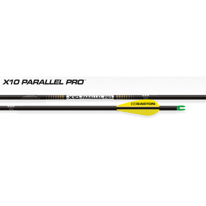 Easton X10 Parallel Pro 4mm arrow shafts main product shot