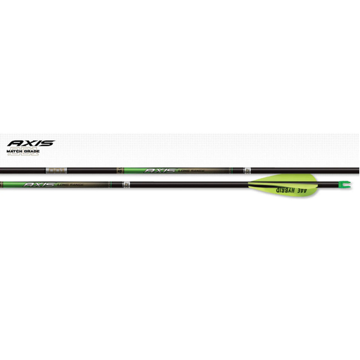 Easton Axis 4mm Long Range Match Grade arrows, 6 pack