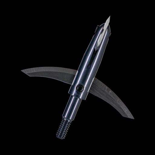 Evolution Outdoors Hyde broadhead with blades open