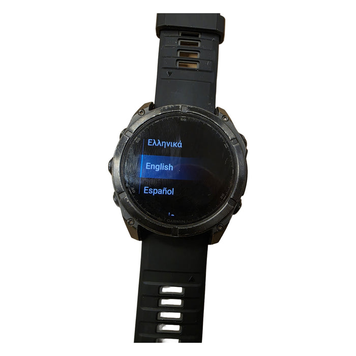 Garmin Fenix 8 AMOLED 51mm Sapphire Carbon Grey & Black Smartwatch (Used)
