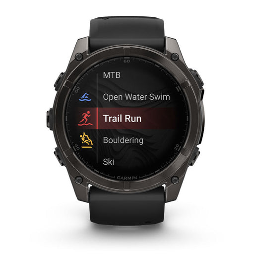 Garmin fenix 8 51mm AMOLED Sapphire smartwatch main product shot