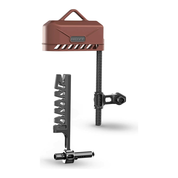 Hoyt Superlite 2-Piece 6 Arrow Quiver in Georgia Clay