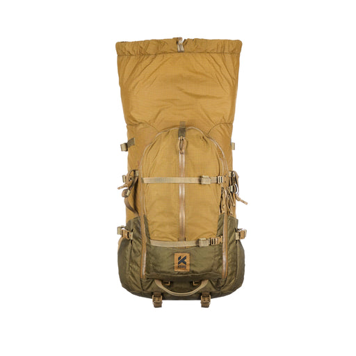 Kifaru Absaroka pack bag front view with rolltop closure