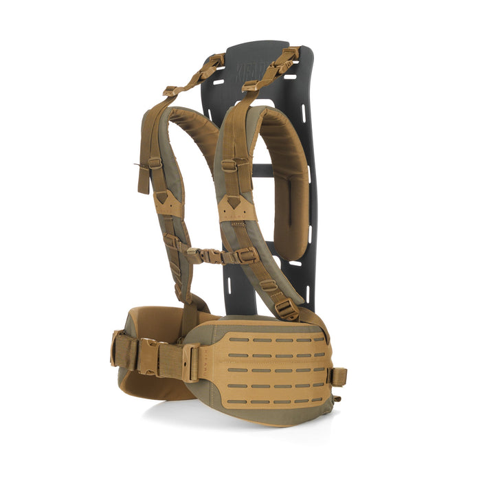 Kifaru ARK Frame 25 inch in Ranger Green, angled view