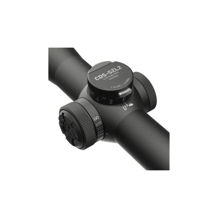 Leupold VX-5HD Gen II 3-15x44 riflescope turret detail