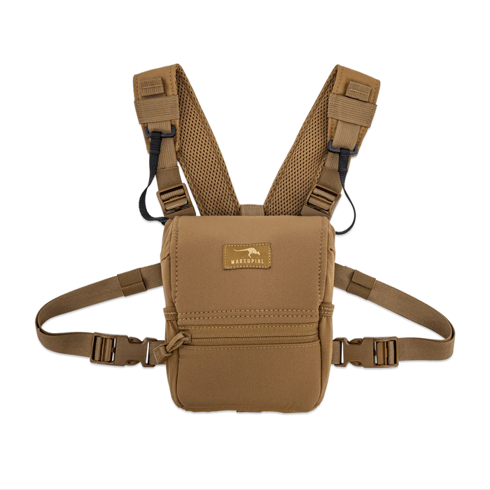 Marsupial Gear Enclosed Binocular Chest Pack side view