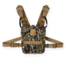 Marsupial Gear Enclosed Binocular Chest Pack in Mossy Oak Original Treestand front view