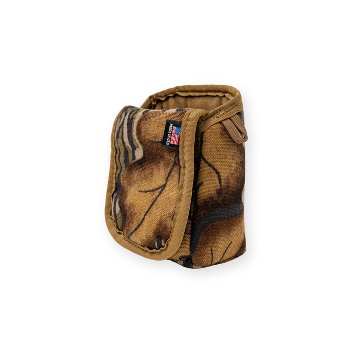 Marsupial Gear Rangefinder Pouch in Mossy Oak Fall Foliage alternate view