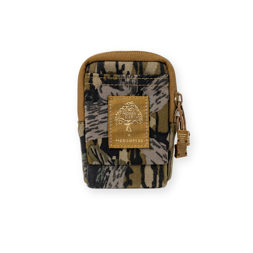 Marsupial Gear small Zippered Pouch in Mossy Oak Original Treestand