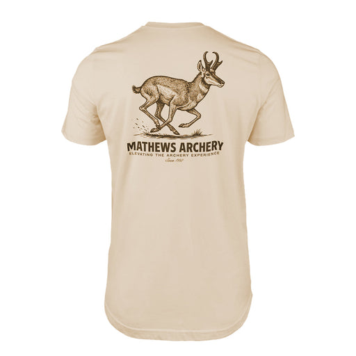 Mathews Antelope Tee back graphic