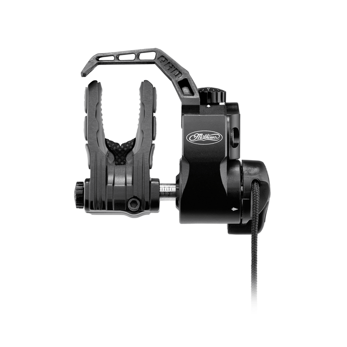 Mathews UltraRest Integrate MX2 arrow rest, front view