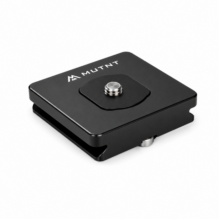 MUTNT Gear 1.5 inch binocular tripod adapter ARCA plate main product shot