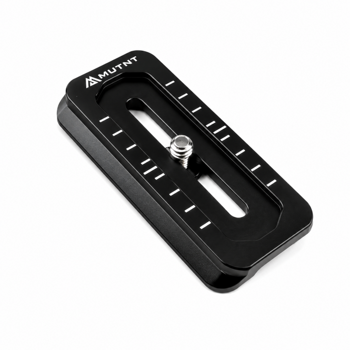MUTNT Gear XL 3 inch binocular tripod adapter ARCA plate main product shot