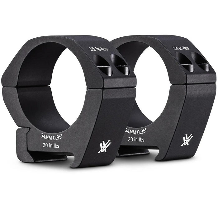Vortex Pro Riflescope Rings 34MM Low Height — Ross Outdoors