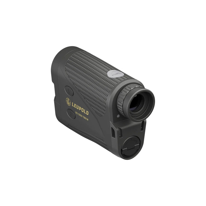 Leupold RX-5000 TBR/W laser rangefinder angled view