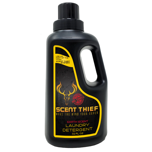 Scent Thief 32 oz laundry detergent bottle