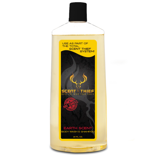 Scent Thief Body Wash and Shampoo bottle