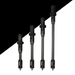 Shrewd Trak carbon hunting stabilizers main product shot
