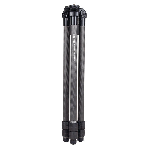 Slik Pro CF-833 carbon fiber tripod legs side view