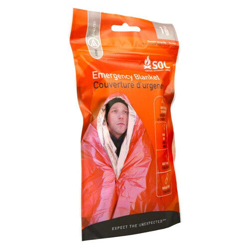 SOL Emergency Blanket packaging