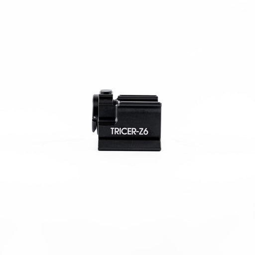 Tricer Z6 binocular tripod adapter side angle view