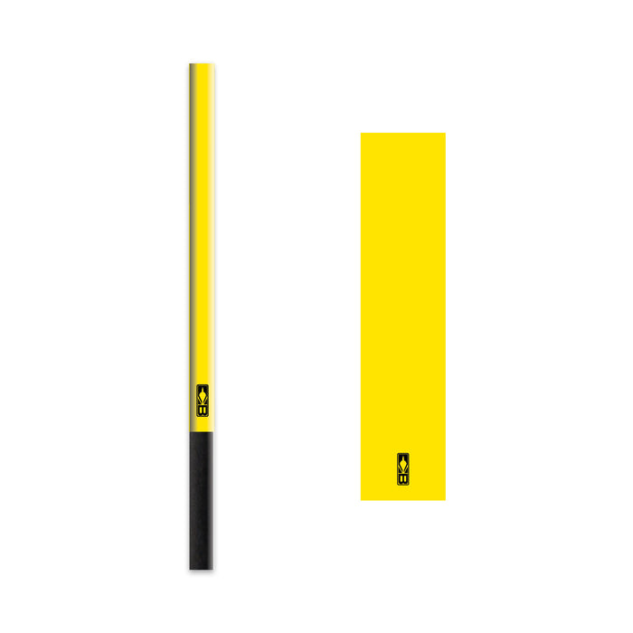 Bohning 5.5" Standard Arrow Wraps, Neon Yellow
