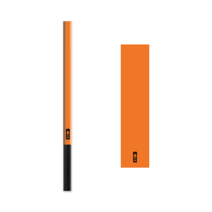 Bohning 5.5" Standard Arrow Wraps, Neon Orange