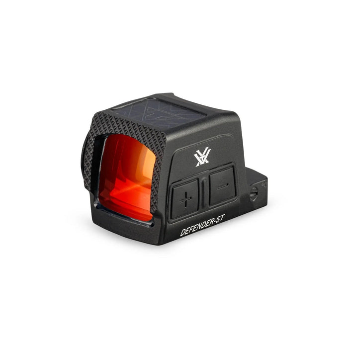 Vortex Defender-ST Enclosed Solar Micro Red Dot front left view