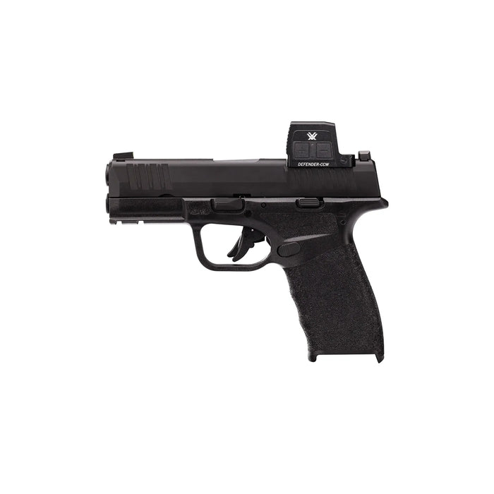 Vortex Defender-CCW enclosed solar micro red dot, mounted