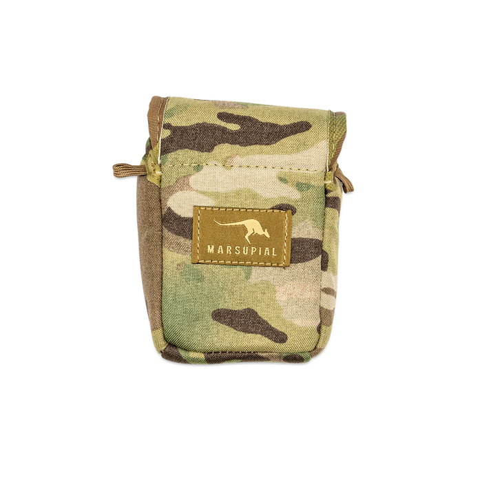 Marsupial Gear Rangefinder Pouch in multicam pattern